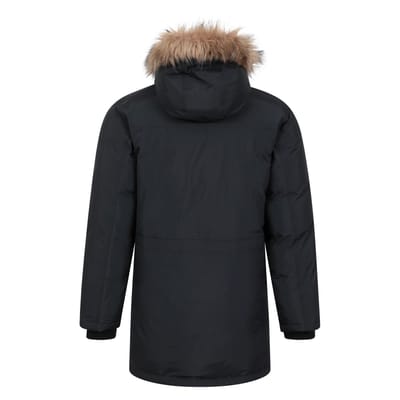 Mountain Warehouse Heren Antarctic Extreme Waterdichte Donzen Jas (Houtskool)