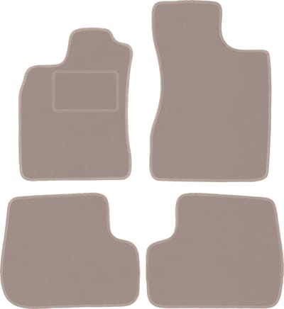 Beige velours matten voor: Renault Twingo I hatchback (1993-2006)