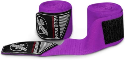 Bokshandschoenen Bandages - Handbeschermers - Vechtsport Training - Mexicaanse Stijl - 45 meter - Paars