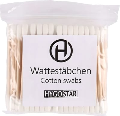 1000x Wattenstaafjes - Hout - Bamboe - Milieuvriendelijk - 10x 100 stuks (1000 wattenstaafjes)