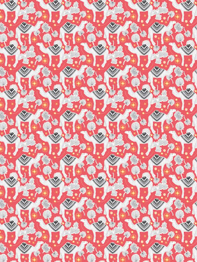 Decopatch papier Dromedaris