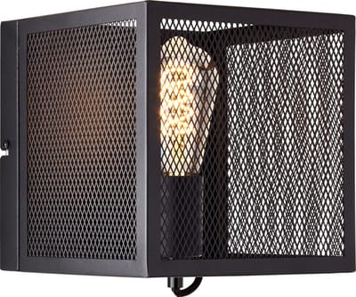 Brilliant Maze - Wandlamp - Zwart