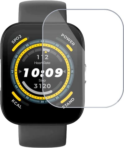 Screenprotector geschikt voor Amazfit Bip 5 - Folie Screen Protector