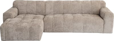 Tower Living - Austin 2,5-zits hoekbank links - beige