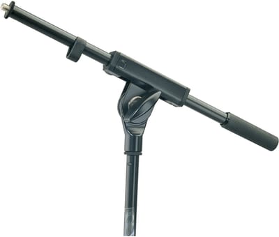 König & Meyer 21160 zwenkarm kort, zwart lengte 395mm, 3/8" aansluiting - Accessoire voor stands
