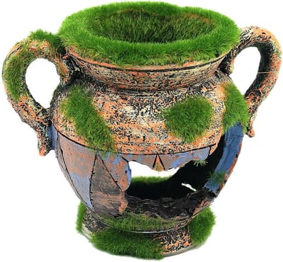 Antieke Vaas voor Aquarium – Ornament Aquarium Decoratie – 11*6.5*9 cm