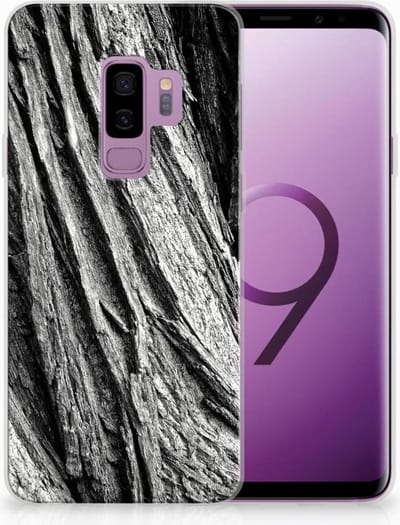 Bumper Hoesje Samsung Galaxy S9 Plus Boomschors Grijs