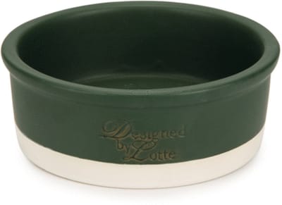 Designed By Lotte Hondenvoerbak Joa Groen - Hondenvoerbak - Ø16x6 cm