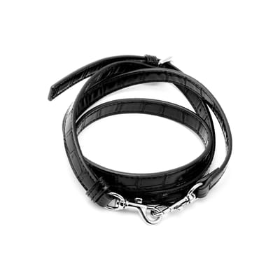 Versace Jeans Couture Zilverkleurige Hardware Barokke Gesp met Ring Patroon van Krokodillenleer Polyurethaan Handtas Crossbody Schoudertas 75VA4BFCZS578899 Basic Set (Bag+Dust Bag) gray