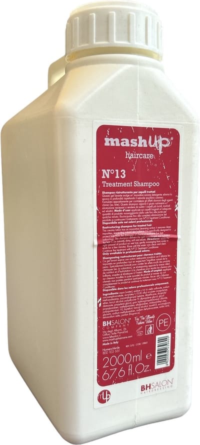 MashUp Haircare N° 13 Treatment Shampoo -SUPERSALE- 2000ml inclusief pomp OP=OP