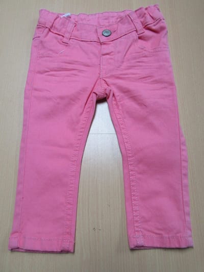 lange  broek in rose voor meisje van dirkje 1 jaar  80