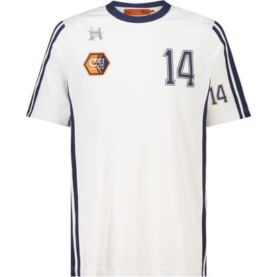 America Today Cruyff La Aztecs White Größe: S | Basic T-Shirts Outlet | Herren | Weiß