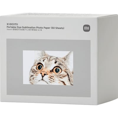 Xiaomi Portable Dye-Sublimation Photo Paper (50 Sheets)