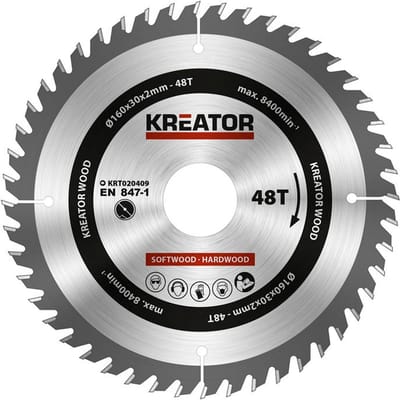Wovar Cirkelzaagblad 160 mm 48T | Per Stuk