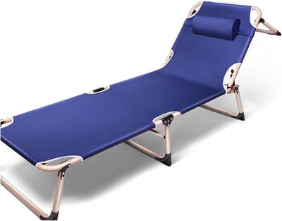 ComfortFold Poly Rattan Ligstoel Opvouwbaar met Kussen 162 x 64 x 86 cm Tuinligstoel Verstelbaar voor Tuin Strand Balkon Patio – Casa Dorada