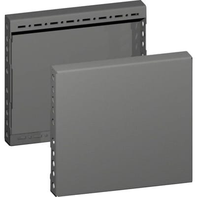 Rittal 8660041 VX sokkel-afdekking, zijkant, H: 200 mm, voor T: 400 mm, staalplaat Sokkel zijset 1 stuk(s)