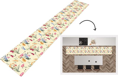 Keukenloper - Loper keuken - Pasen - Patroon - Bloem - 300x50 cm - Keukenloper vinyl