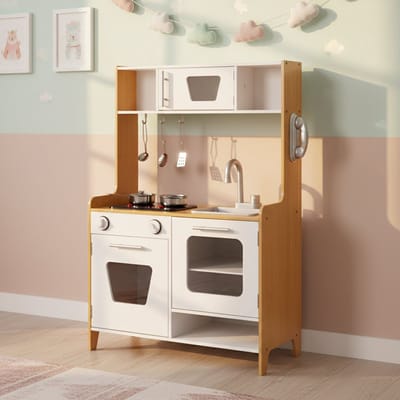Houten speelkeuken