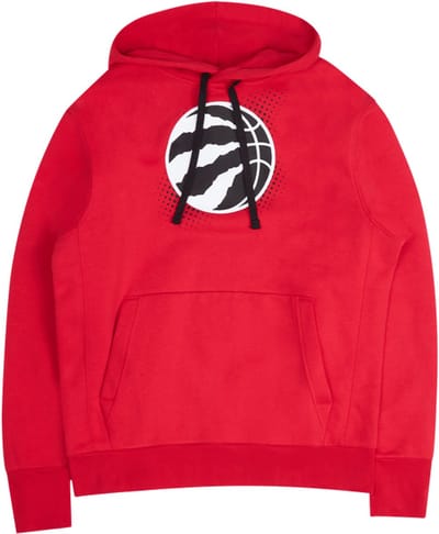 Nike Toronto Raptors - Hoodie - Maat L - Rood - NBA - Basketbal - Heren Hoodie voor Mannen