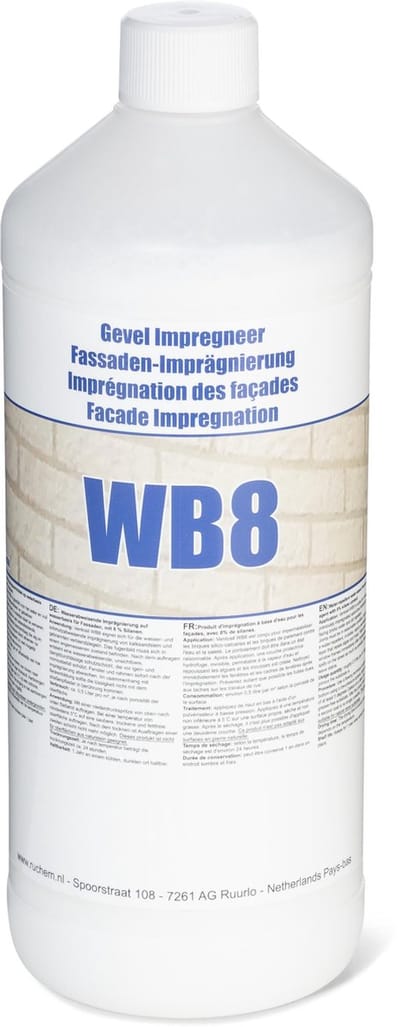 WB8 Gevelimpregneermiddel 1L (ca. 2 m2)