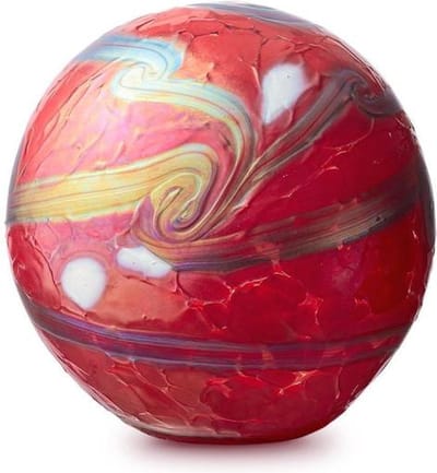 Kristalglas Elements Urn - Rood - 0,5 liter - Gedenksteen - Urn Hond - Urn Kat - Urn Dierbare - Urn voor as