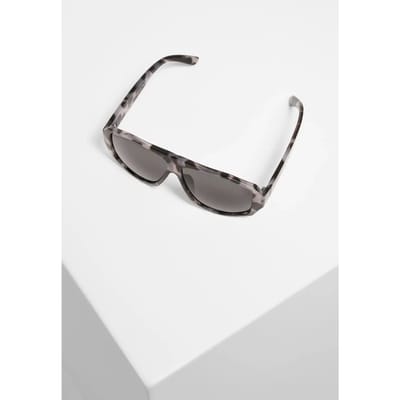 Urban Classics - 101 Sunglasses UC grey leo/black one size Zonnebril - Grijs