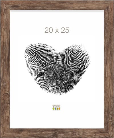 Deknudt Frames fotolijst S45RH3 - bruin - hout - 20x25 cm