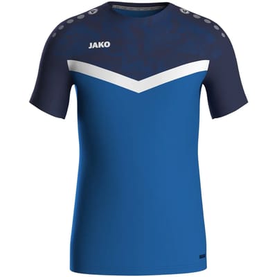 Jako Iconic T-Shirt Kinderen - Royal / Marine | Maat: 164