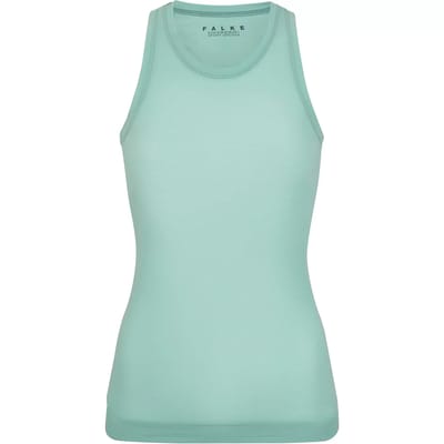 FALKE Ultralight Cool sneldrogend functioneel materiaal mouwloze functioneel shirt dames groen - maat XS