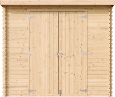 Timbela M310C1+M310G - Houten Tuinhuis - 2,63 m² - 142x239xH206 cm - met vloer