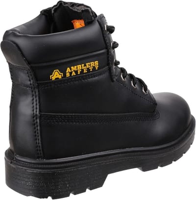 Comfortabele Veiligheidsschoenen Zwart S1P SRC Laarzen met Stalen Neus