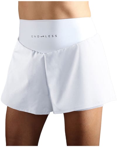 Endless Court Korte Broek Wit S Vrouw