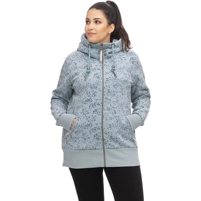 Capuchon met rits voor dames Ragwear Neska Flowery Plus