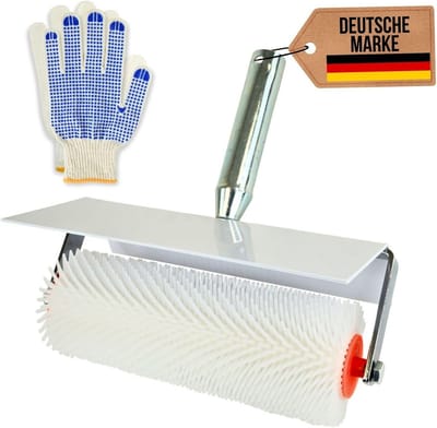 Ontluchtingsroller 23 cm met Spatbescherming voor Epoxyhars en Vloercoating