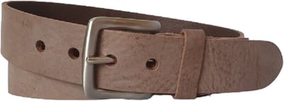 Leren Riem Kleur Taupe - 4 cm Breed - Heren Riem - Dames Riem - Maat 115 - 100% echt leer
