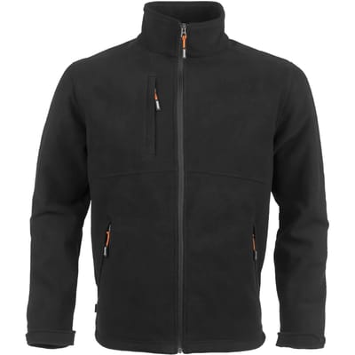 Herock Marcus Fleecejack additionals (1901) - Zwart - XXL