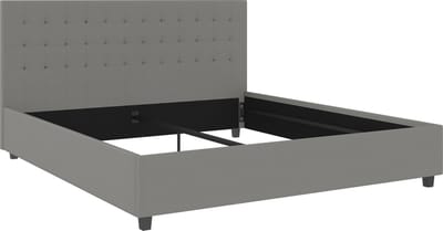 Emily-Bed - 180x200 - Lichtgrijs