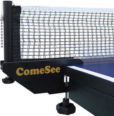 Tafeltennis Net - Pingpong Set - Sport Training - Verstelbare Klem - Tot 1.5 Inch - Zwart