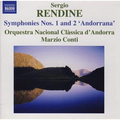 CD SERGIO RENDINE, ORQUESTRA NACIONAL - Symfonieën Nr. 1 En 2 'Andorrana' 8572039 Naxos 2008 Europa ObiClassical Gebruikt