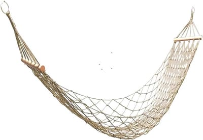 Traditionele handgeweven katoenen hangmat voor binnen en buiten - maximaal 220 lbs