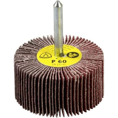 Klingspor 12908 KM 613 schuurmoppennen, 40 x 15 x 6 mm korrel 80 Diameter 40 mm 10 stuk(s)