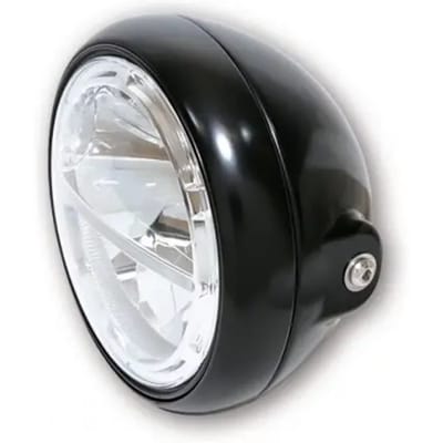 Motorfiets met geleide koplamp Highsider Voyage 7"