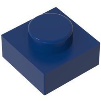 100g/588Stuks 3024 1x1 Steen Moc Kort 1-Gats Kleur Reserveonderdelen Werkt Met Doe-het-zelf Kinder Speelgoed Bouw Cadeaubox 100g--588Pcs donkerblauwe kleur