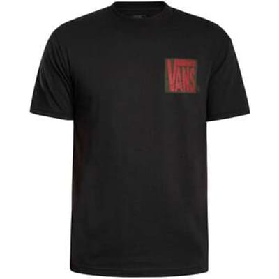 T-shirt Korte Mouw Vans Stretch T-shirt met Stack Back-print