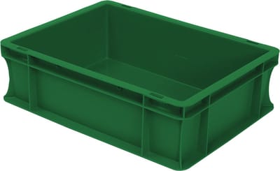 Alpac Stapelbak - Opbergbak - 400 x 300 x 120 mm - 10L - Groen