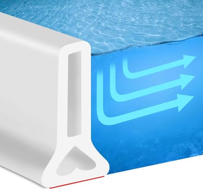 Water stopper - douche dorpel - Super dicht - Water drempel - Water houder - Anti water strip -1 M