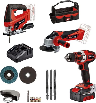 Accu Gereedschap Set - Machineset - Klussen en projecten - Universeel accusysteem - 425 x 30 x 7 cm - Meerkleurig