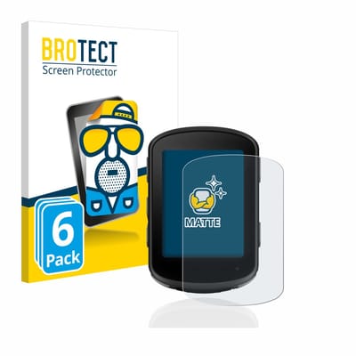 BROTECT - Screenprotector voor Garmin Edge 540 - Folie Beschermfolie matte 6 Stuks