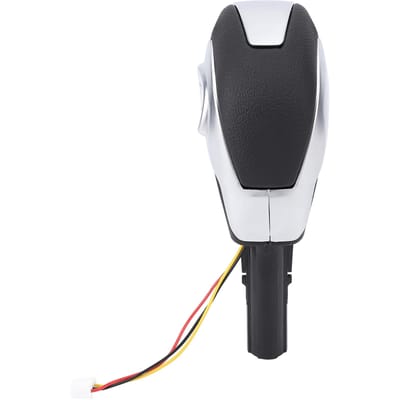 Poignée de Pommeau de Levier de Vitesse Automatique avec Bouton DG9Z 7213 EA Remplacement du Levier de Vitesse pour Fusion 2013 2016 Noir Mat white