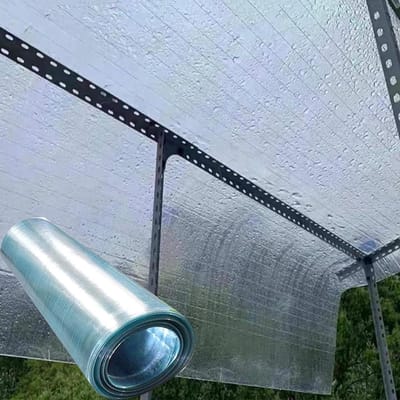Acryl Plastic Vel - Polycarbonaat Plaat - Dak Bedekking - Uv Regendicht - 150x67 cm - Helder